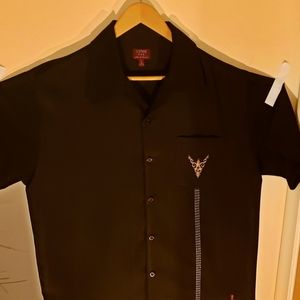 Vintage BC Ethic large bowling shirt